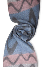 Abstract Blue Scarf