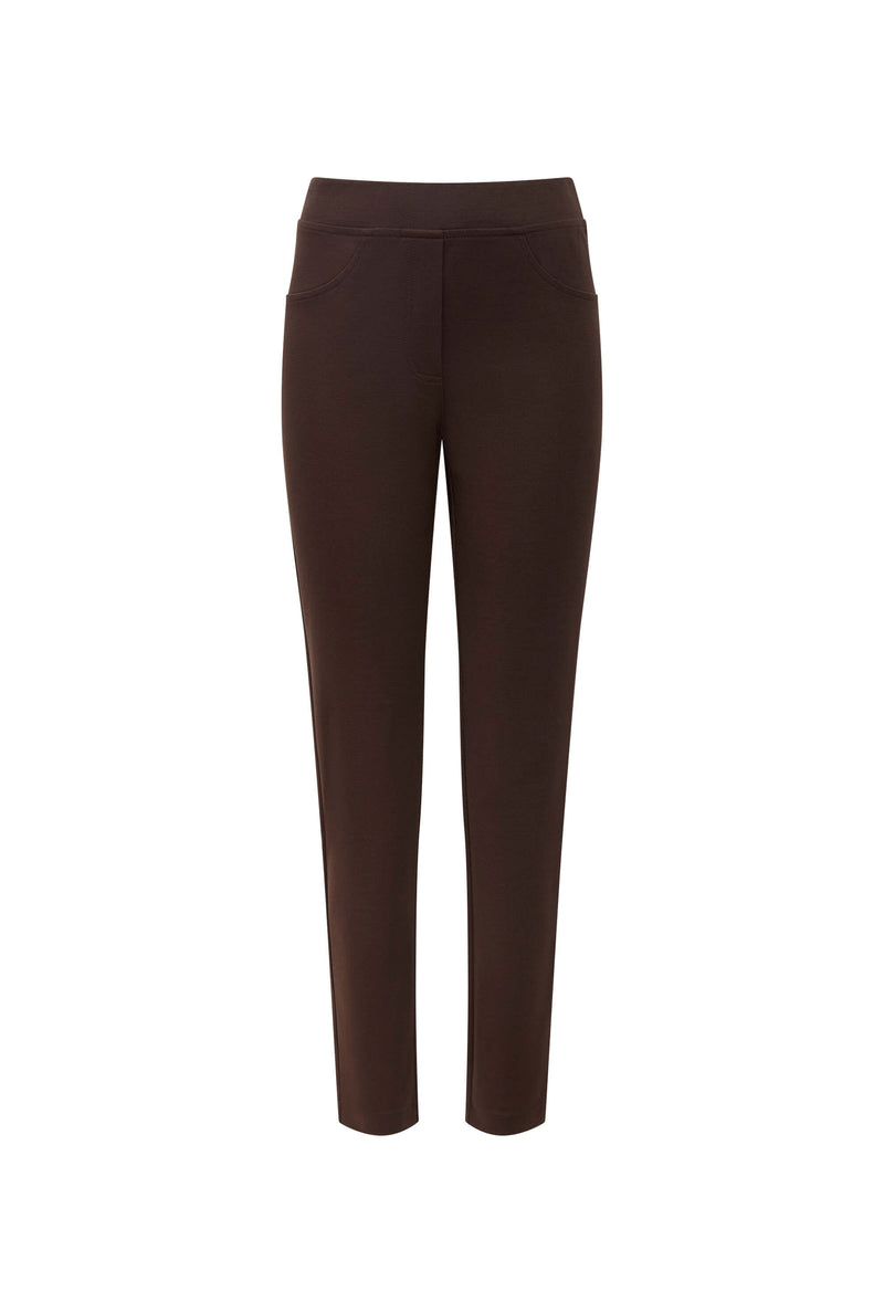 Brown Cigarette Trousers