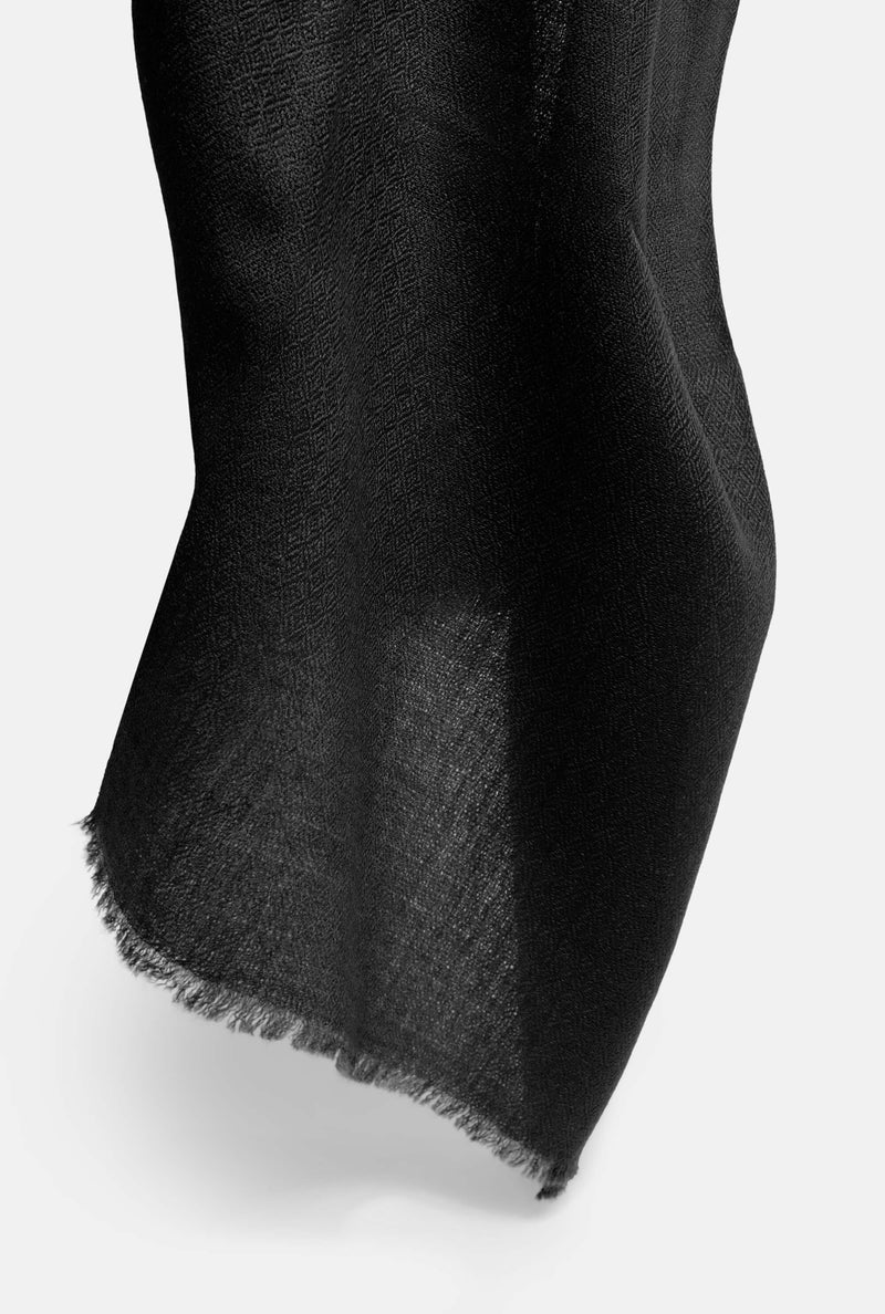 Cashmere Scarf Black