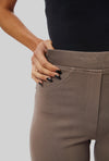 Cigarette Trousers Taupe