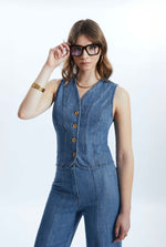 Denim Gilet