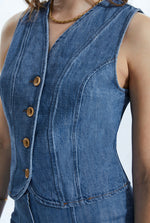 Denim Gilet