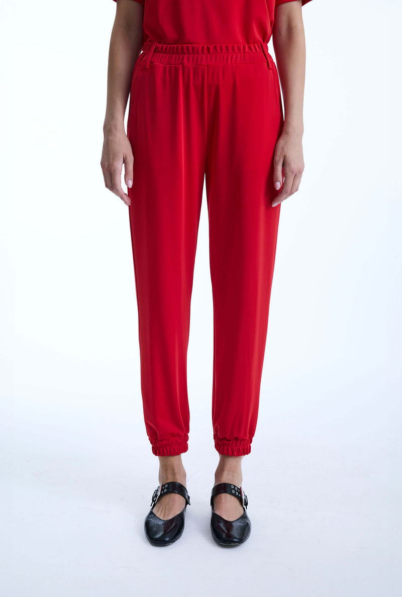 Jersey Red Trousers