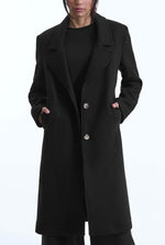 Tailored Black Coat