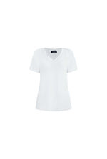 V-neck White T-shirt