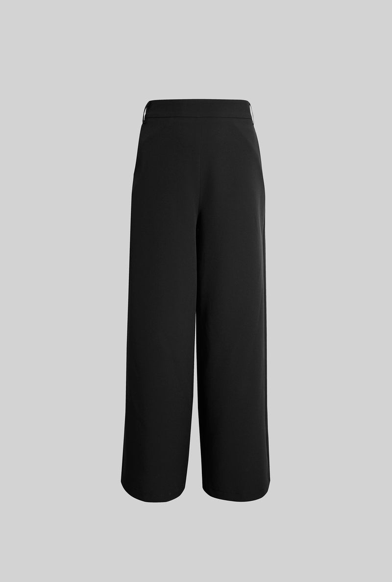 Wide Leg Tuxedo Trousers